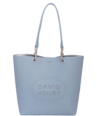 David Jones Handbag 6223-1  PALE BLUE